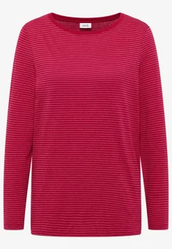 Shirt met ton-sur-ton strepen