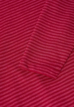 Shirt met ton-sur-ton strepen