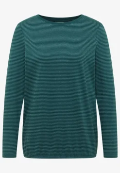 Shirt met ton-sur-ton strepen