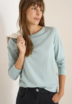 Shirt met ton-sur-ton strepen