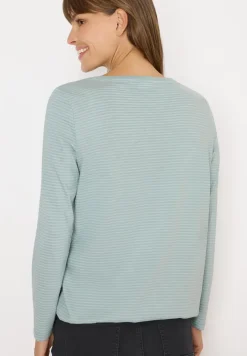 Shirt met ton-sur-ton strepen