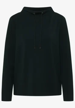 Shirt met trechtervormige hals