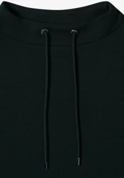 Shirt met trechtervormige hals