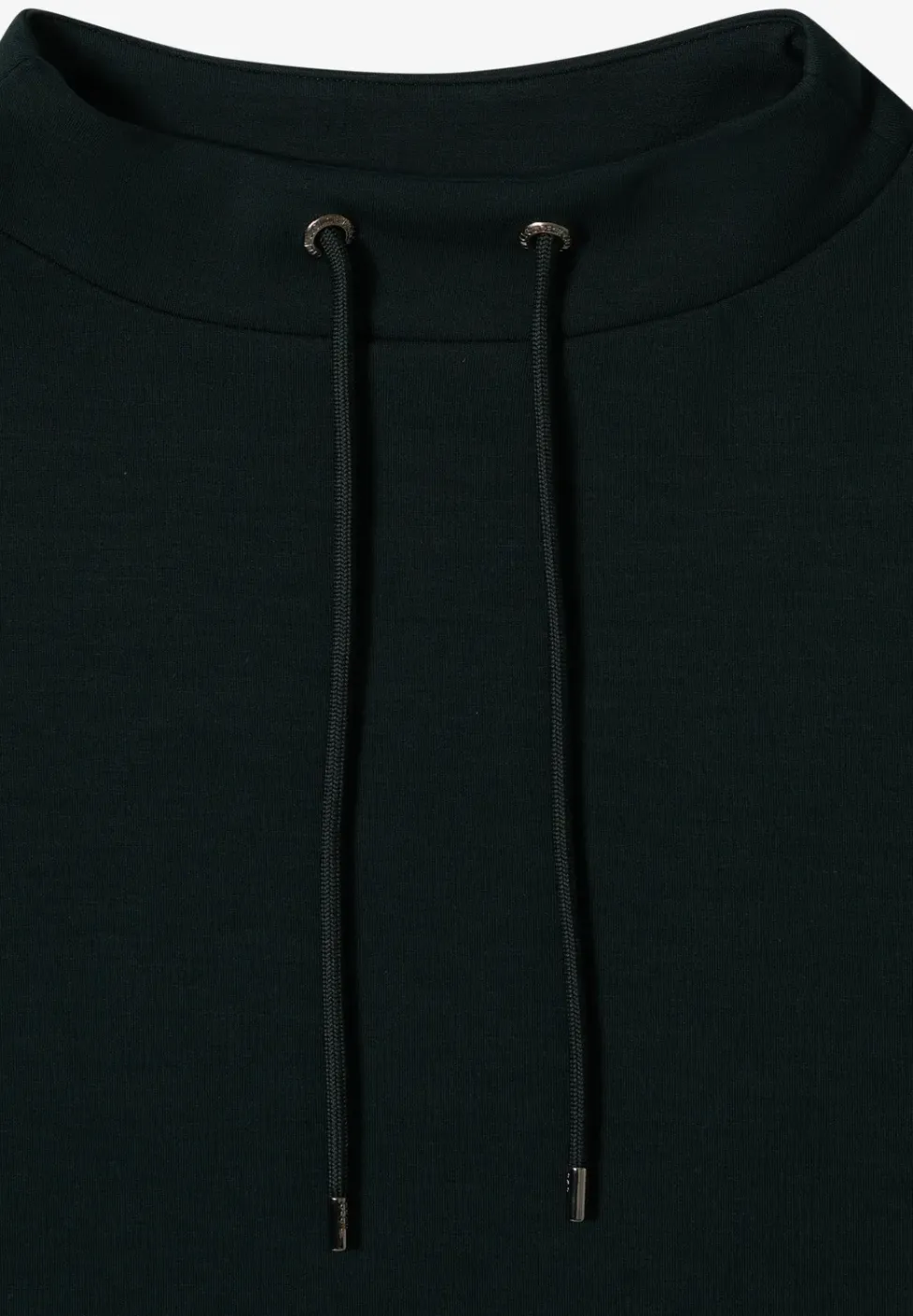 Shirt met trechtervormige hals