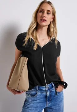 Shirt met trekkoord