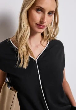 Shirt met trekkoord