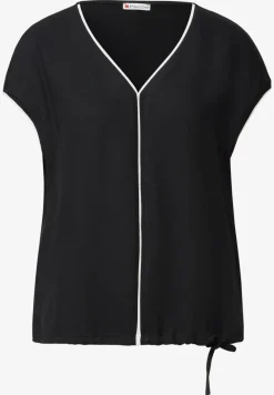 Shirt met trekkoord