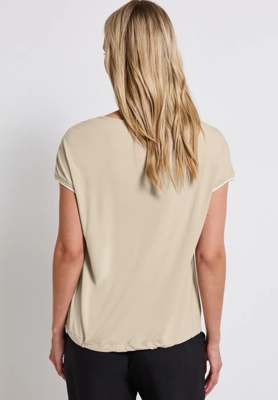 Shirt met trekkoord