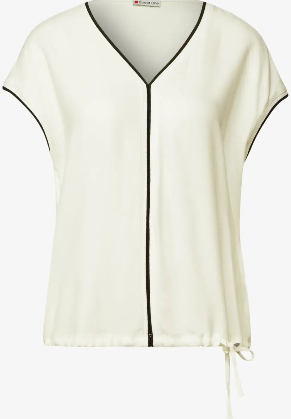 Shirt met trekkoord