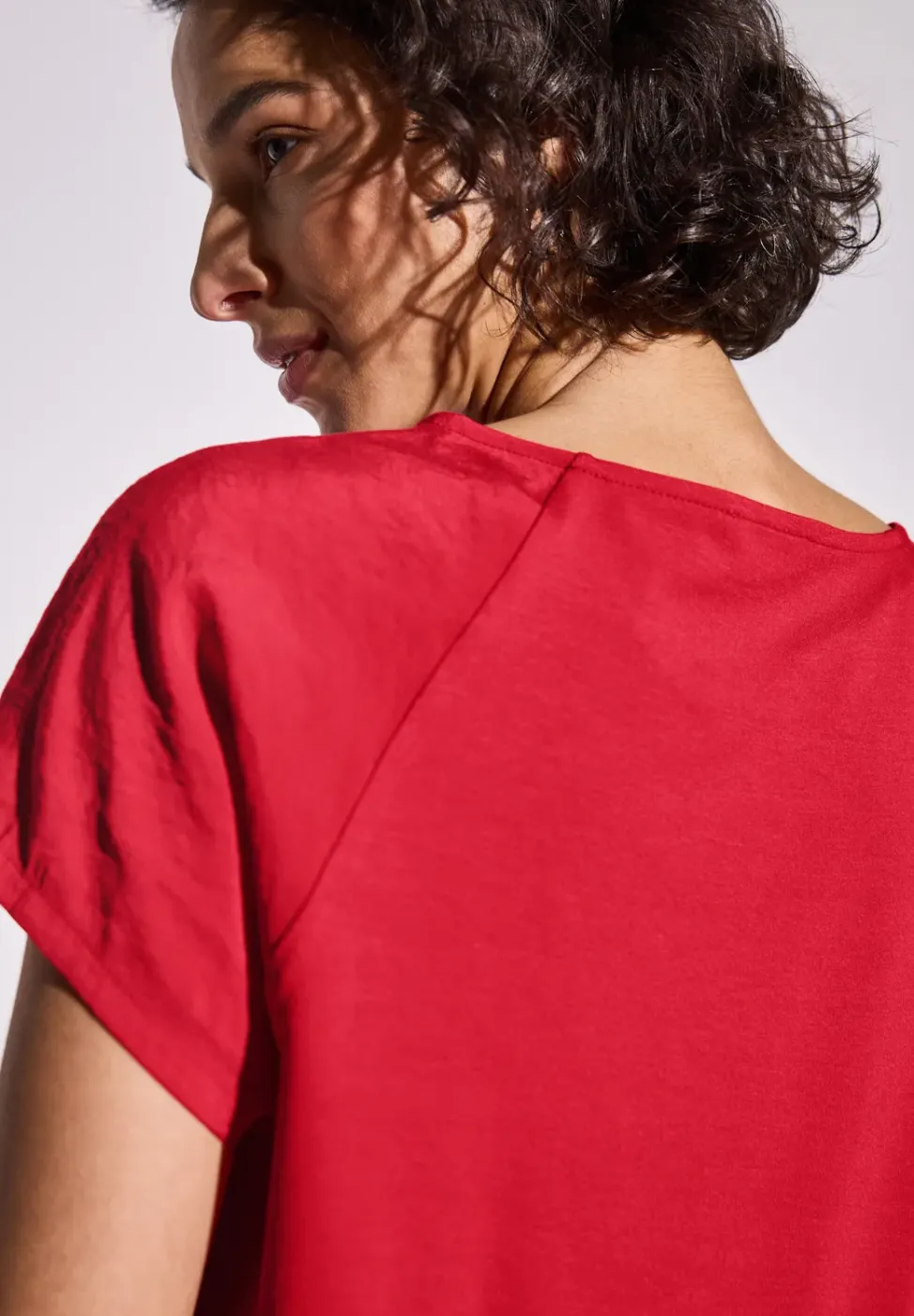 Shirt met trekkoord