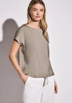 Shirt met trekkoord