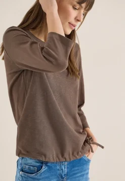 Shirt met trekkoord