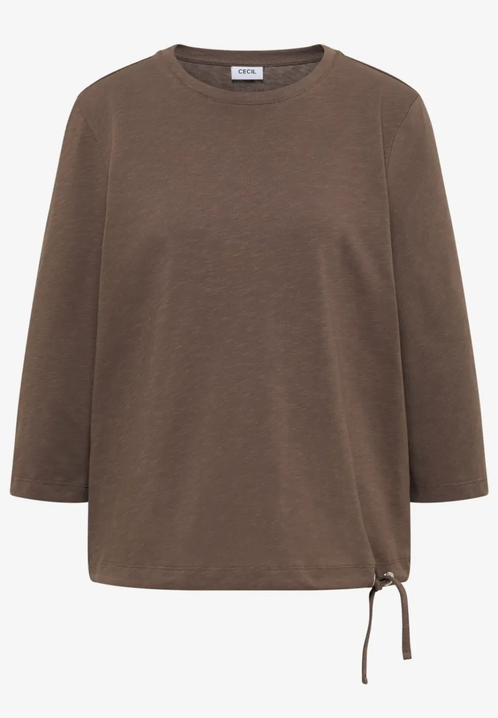 Shirt met trekkoord