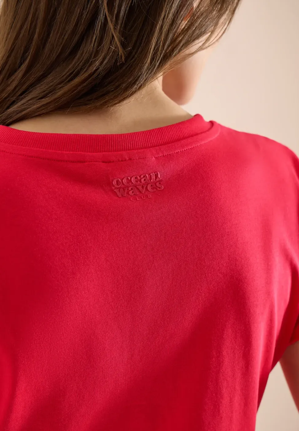 Shirt met tuniek en split aan de hals