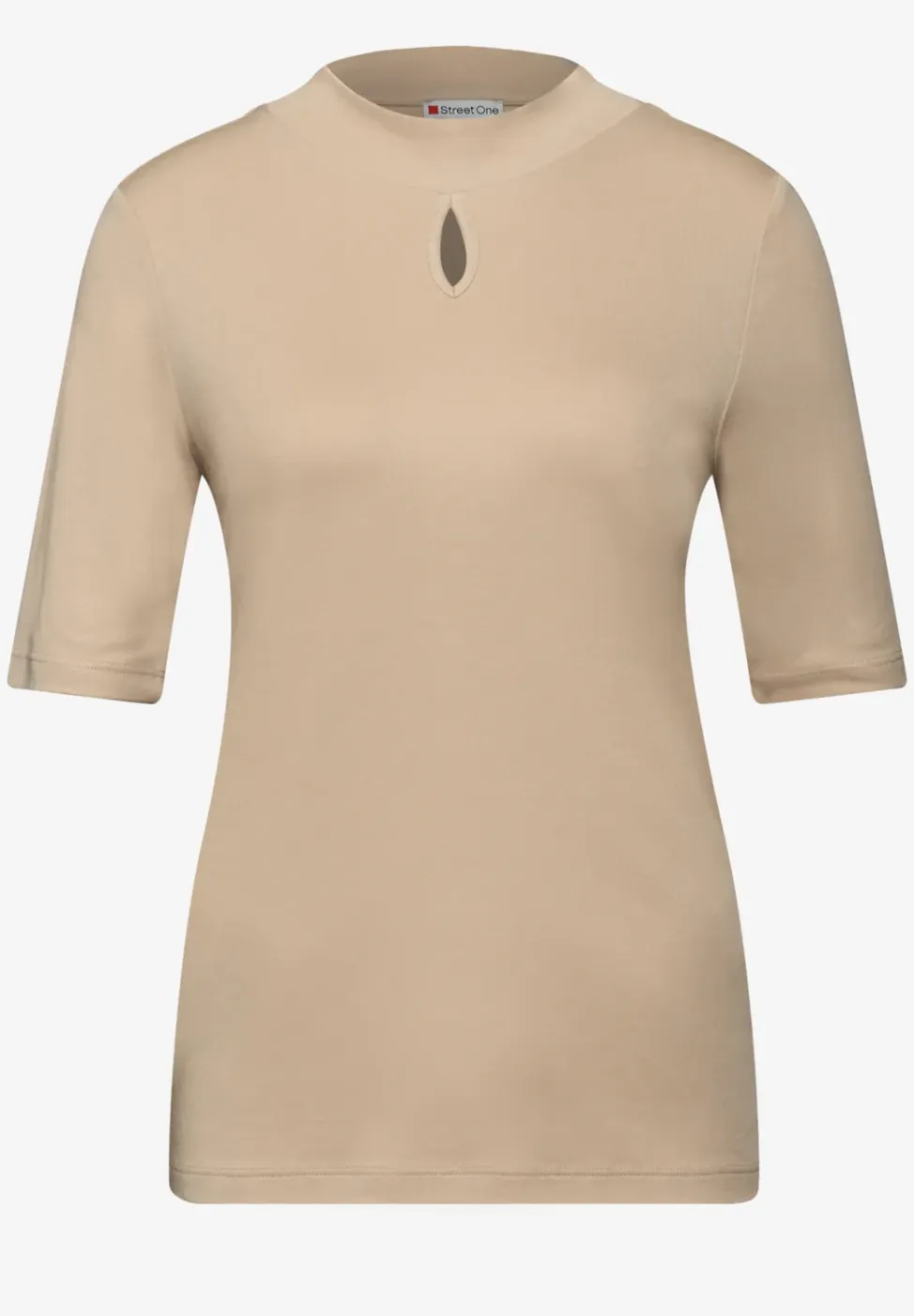 Shirt met uitgesneden detail