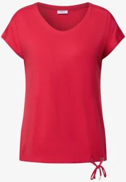 Shirt met uitgesneden details