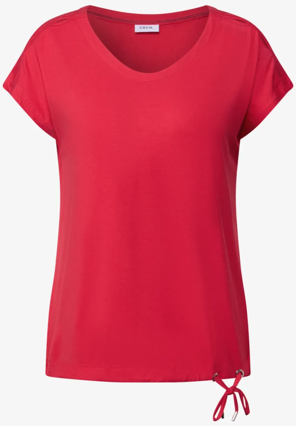 Shirt met uitgesneden details