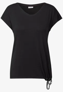Shirt met uitgesneden details