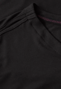 Shirt met uitgesneden details