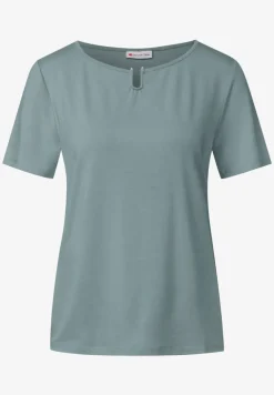 Shirt met uitsnijding