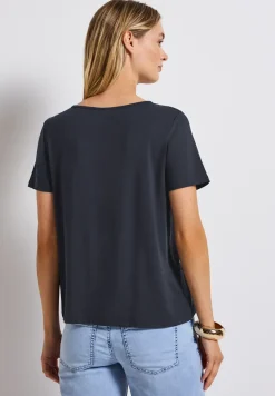Shirt met uitsnijding