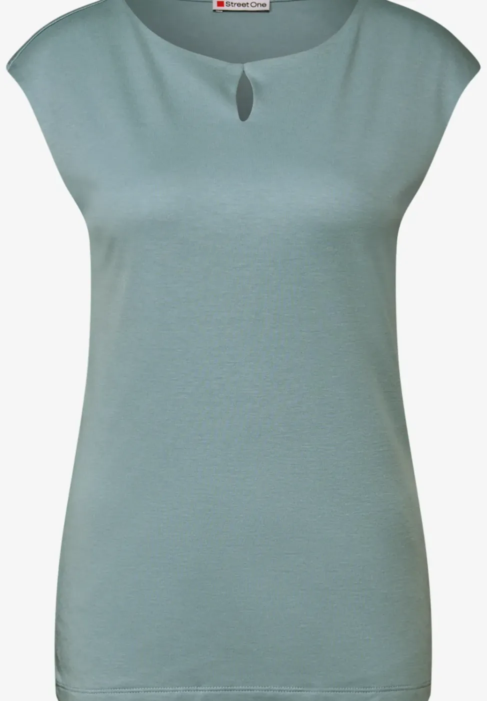 Shirt met uitsnijding