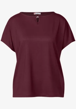 Shirt met uitsnijding