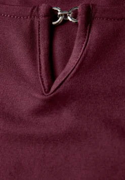 Shirt met uitsnijding
