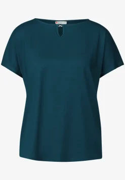 Shirt met uitsnijding