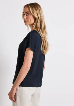 Shirt met uitsnijding