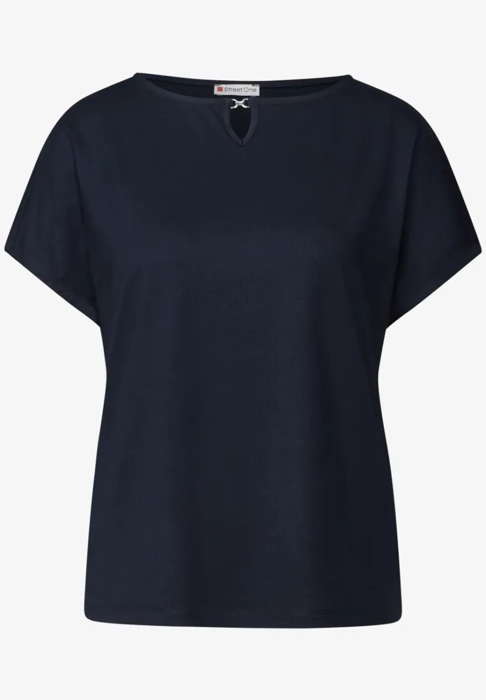Shirt met uitsnijding
