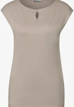 Shirt met uitsnijding