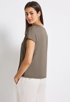 Shirt met uitsnijding