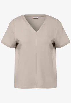 Shirt met V-hals