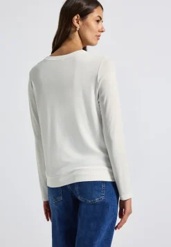 Shirt met V-hals