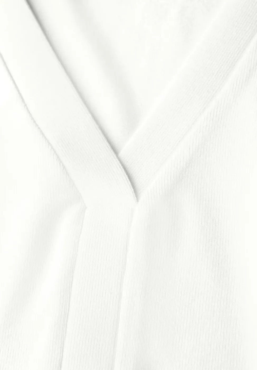 Shirt met V-hals