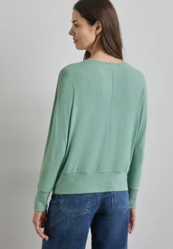 Shirt met V-hals