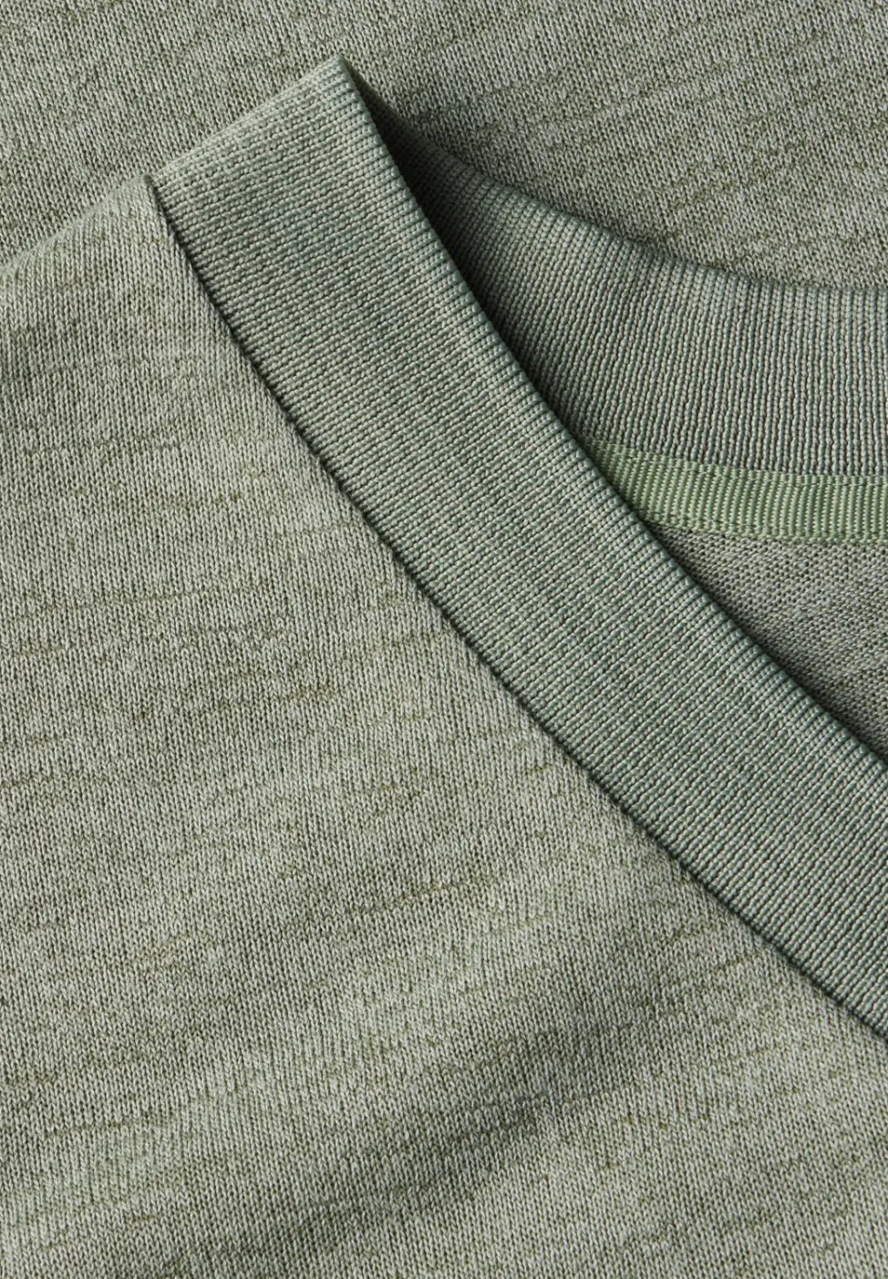 Shirt met V-hals