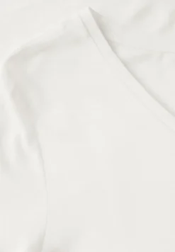 Shirt met V-hals