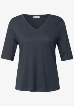 Shirt met V-hals