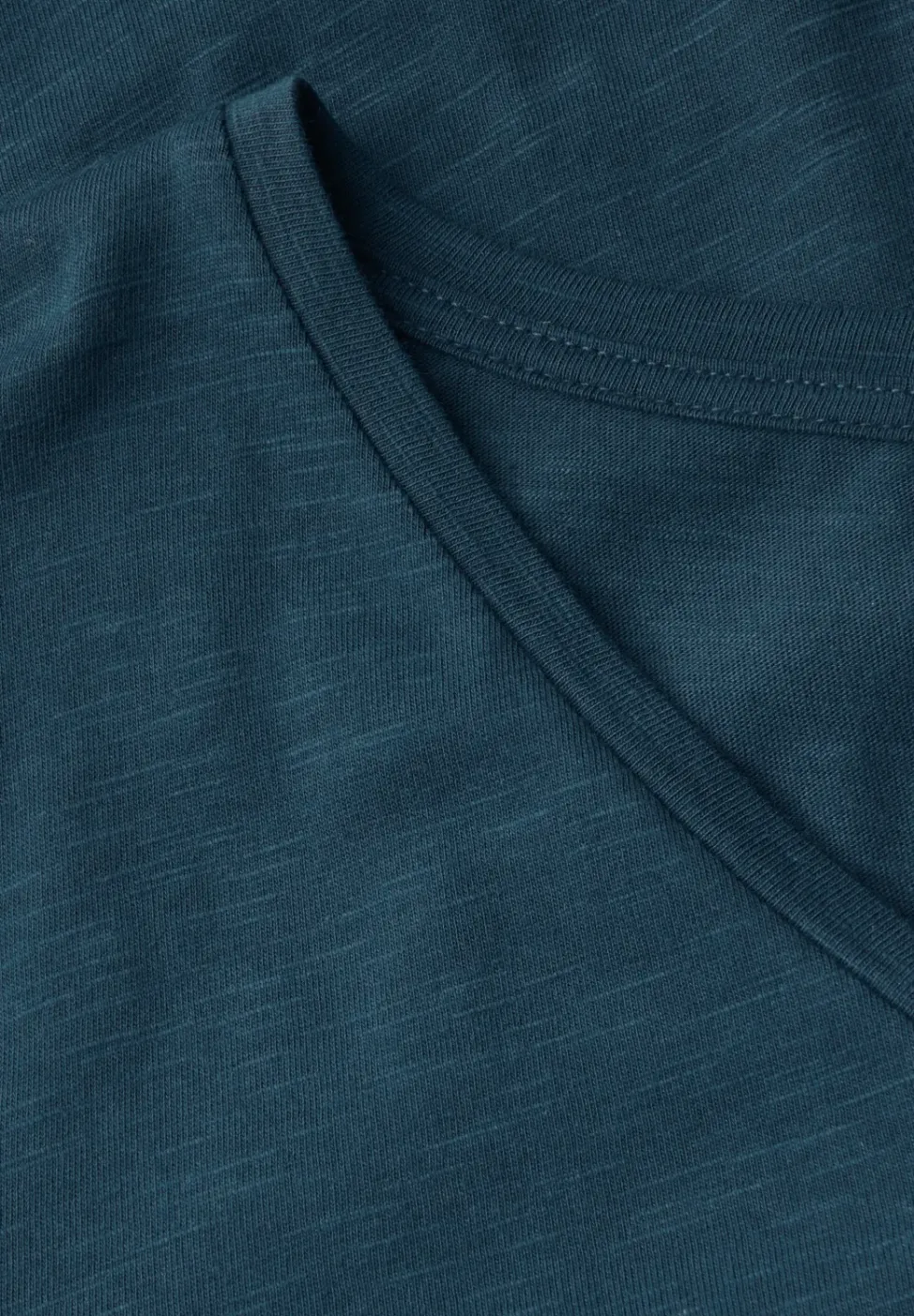 Shirt met V-hals
