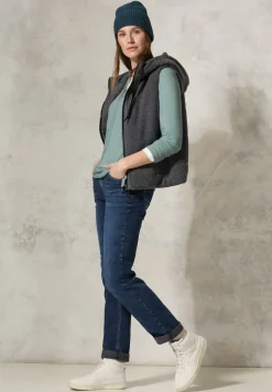 Shirt met V-hals