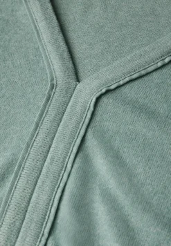 Shirt met V-hals