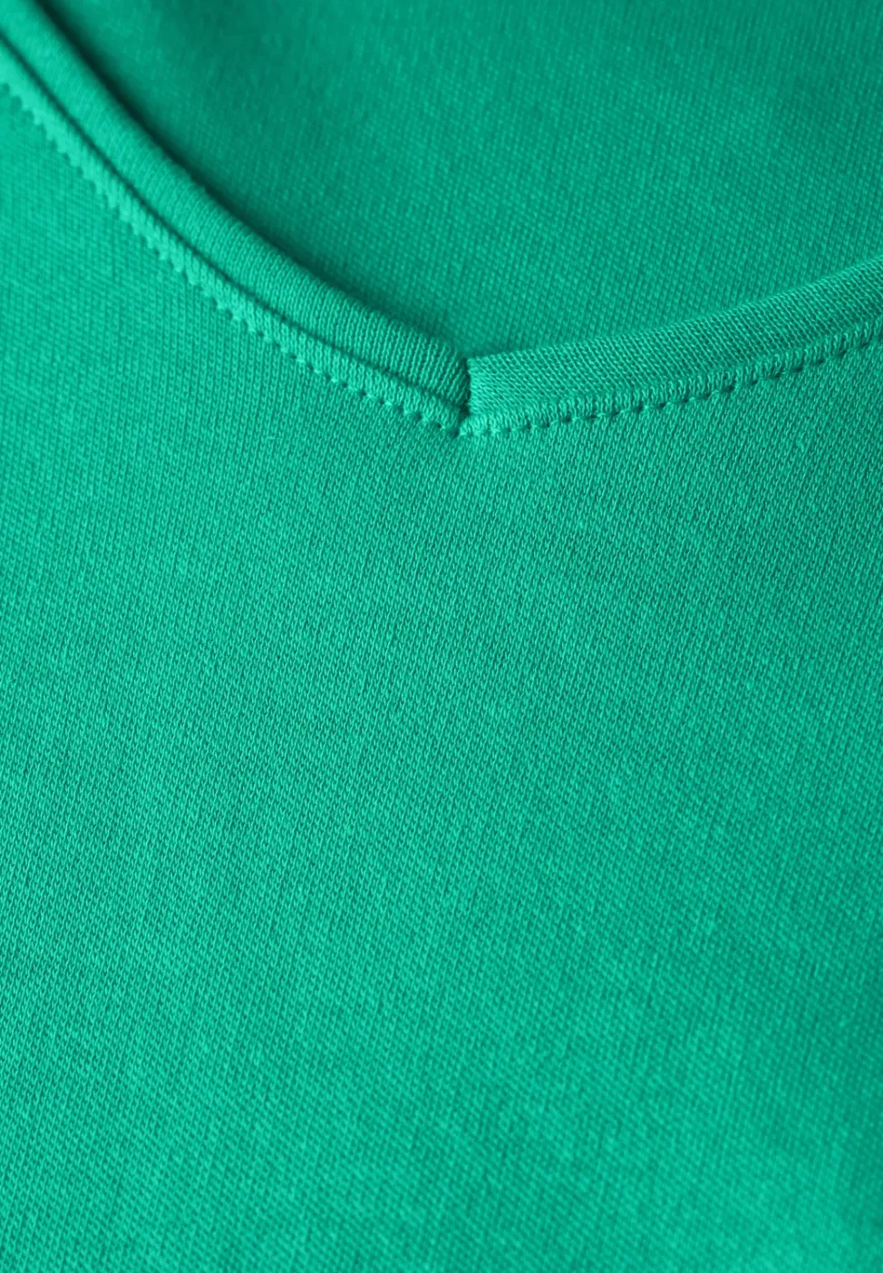 Shirt met V-hals