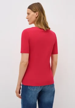 Shirt met V-hals