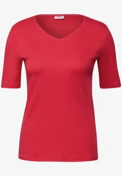 Shirt met V-hals
