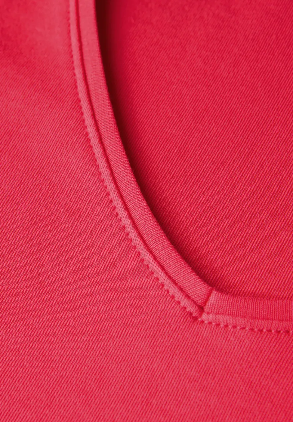 Shirt met V-hals