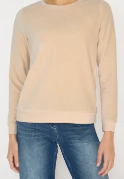 Shirt met zachte structuurmix