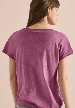 Shirt van geverfde jersey