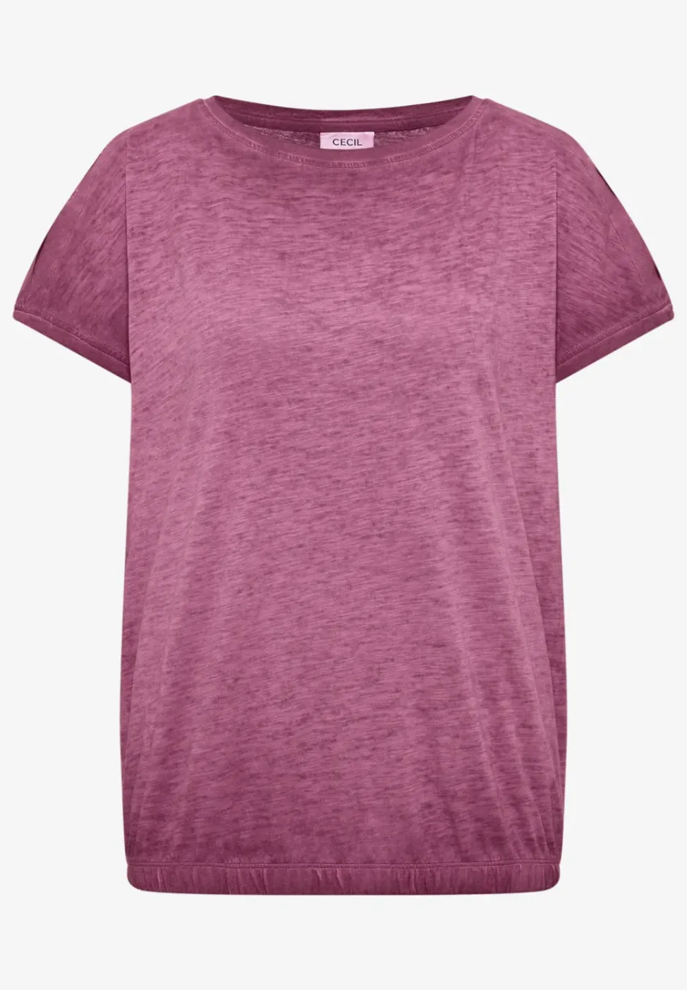 Shirt van geverfde jersey